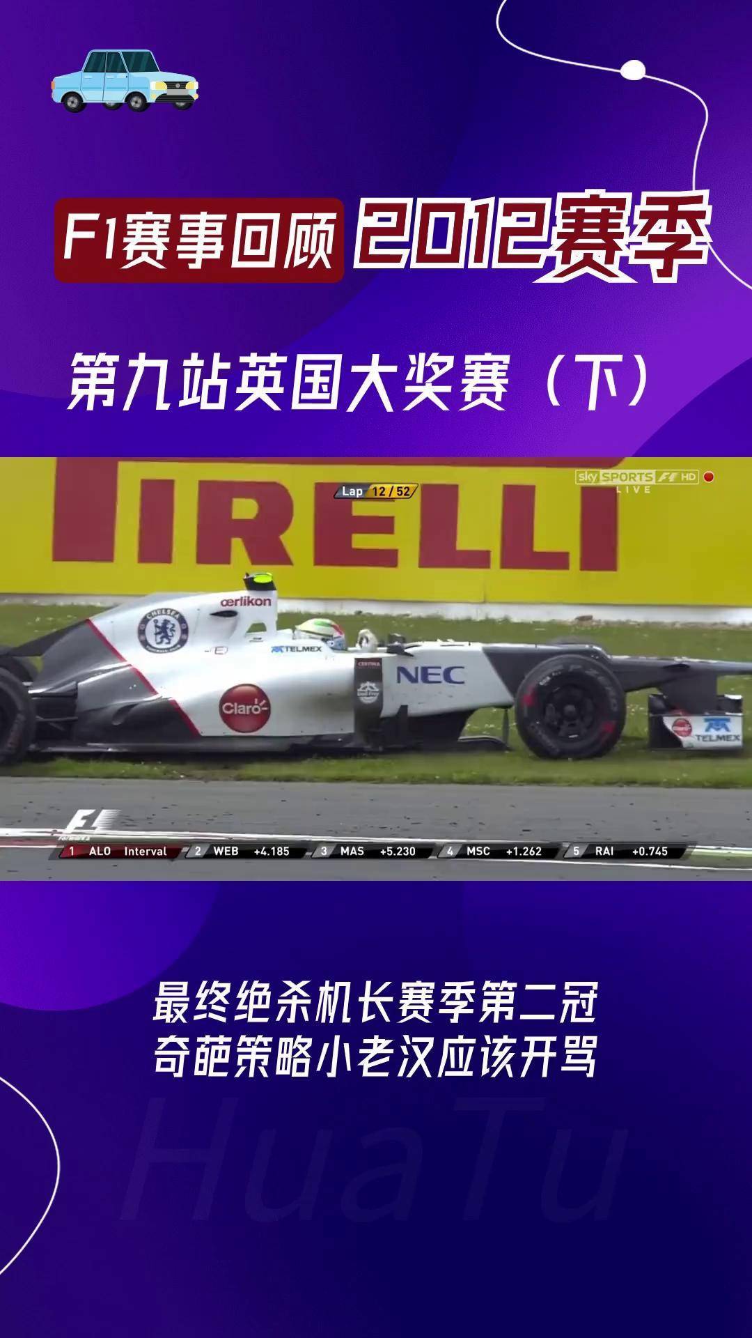威廉姆斯横扫红牛二队,阿隆索统治全场 威廉姆斯横扫红牛二队,阿隆索统治全场